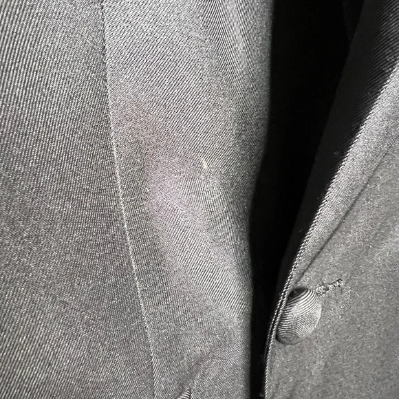 ASOS Boyfriend Oversized Black Blazer Size 0 - Picture 6 of 6